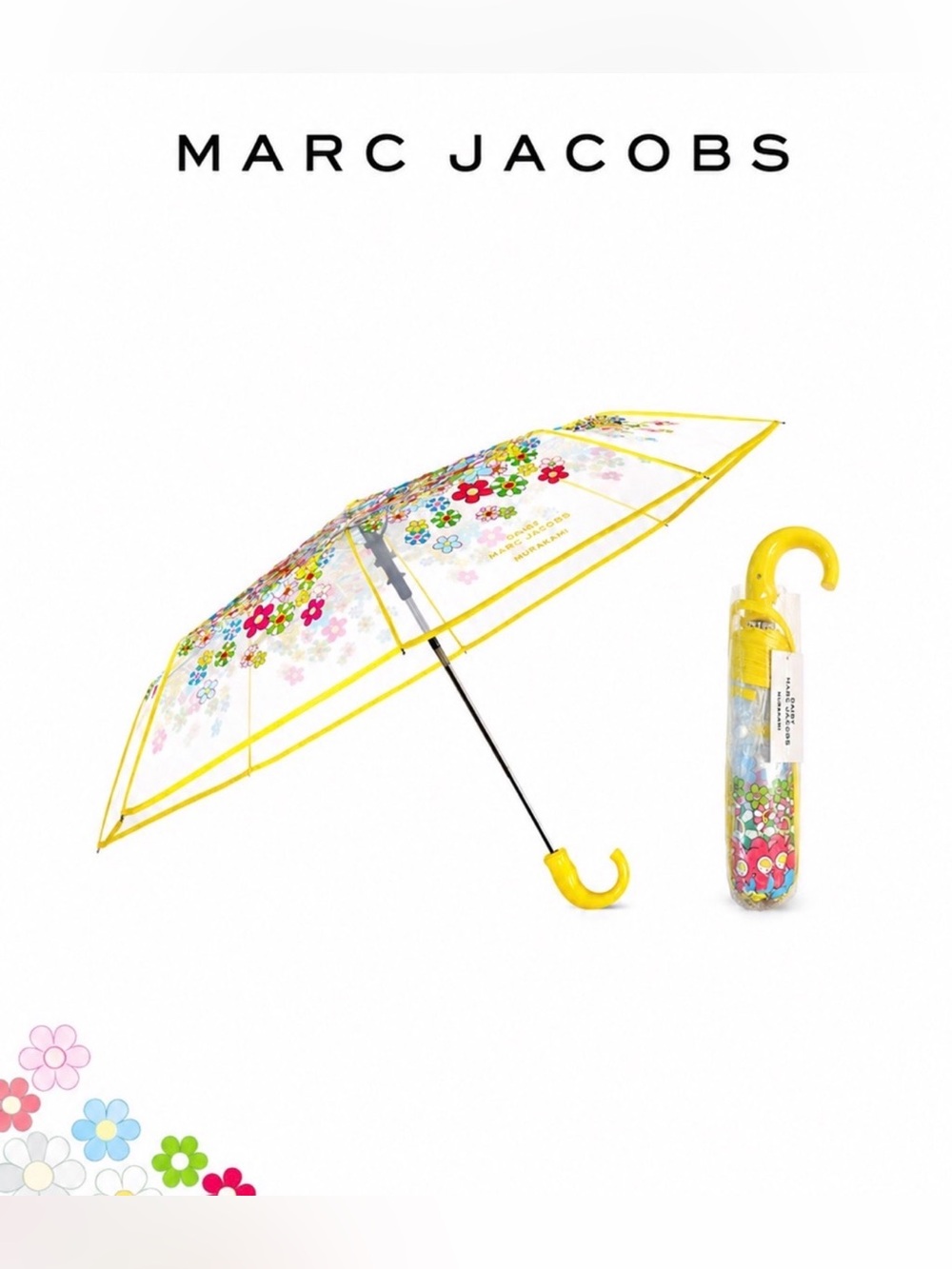 🆕 Marc Jacobs x Takashi Murakami Daisy Umbrella